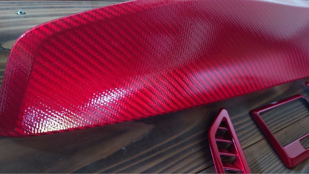 86 センターパネル　キャンディレッドカーボン