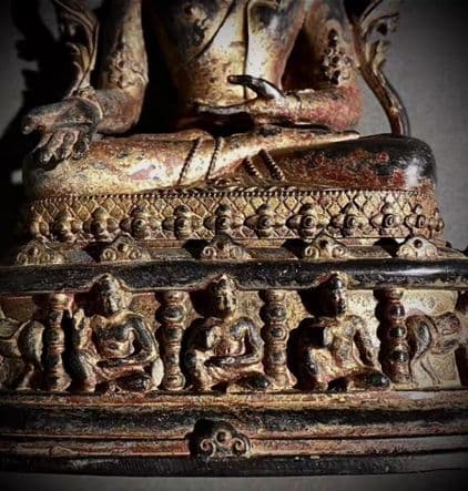 銅器 仏教 菩薩仏像 古美術 コレクション品 銅製 工芸品 彫刻装飾品置物