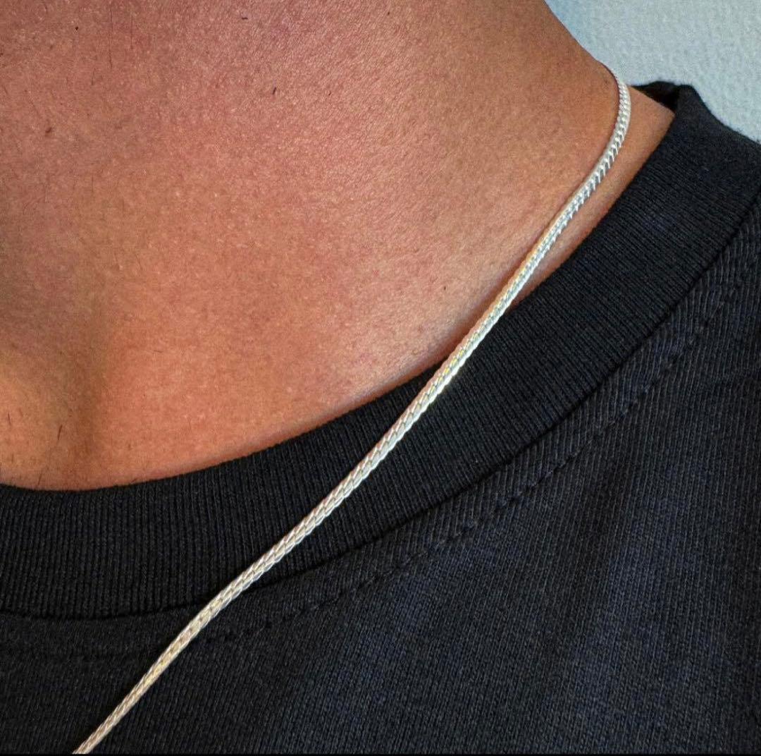 ディファレントネックレス シルバー　53cm ジョージ