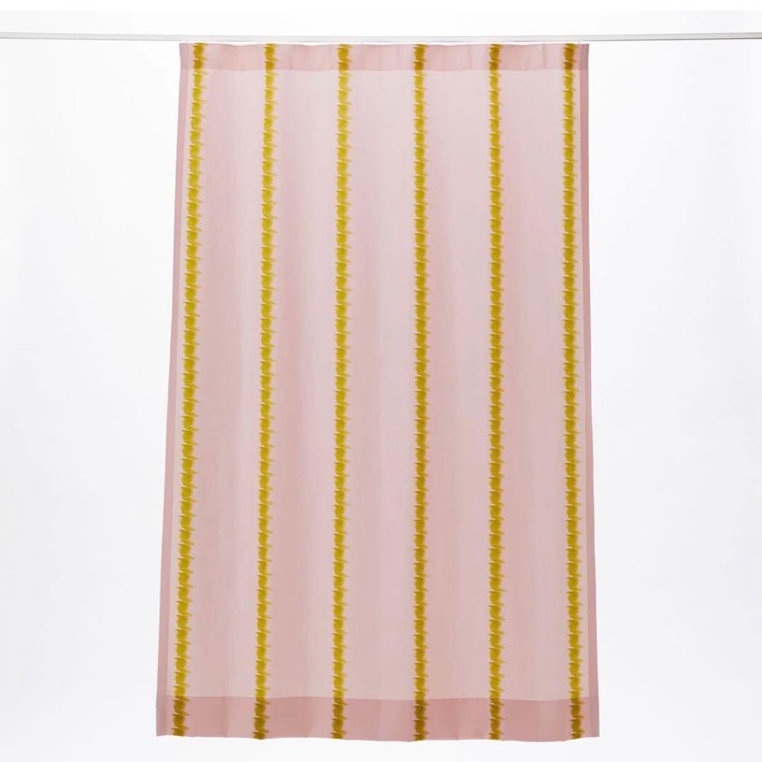 【美品】カーテン H180×W200 トレファトレファ