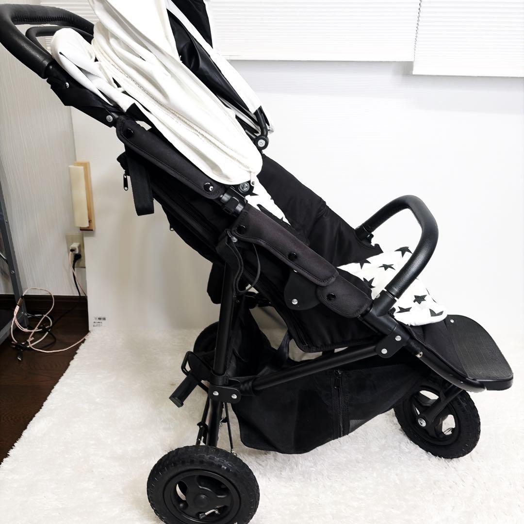 エアーバギー ココプレミア フロムバース　レインカバー付　紫外線対策キャノピー