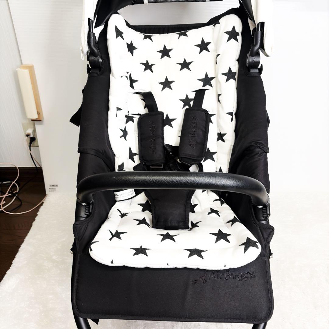 エアーバギー ココプレミア フロムバース　レインカバー付　紫外線対策キャノピー