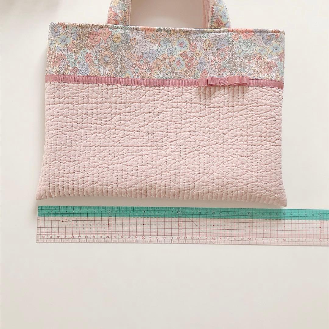S　レッスンバッグ　リバティ　マーガレットアニー　ハンドメイド　オーダー