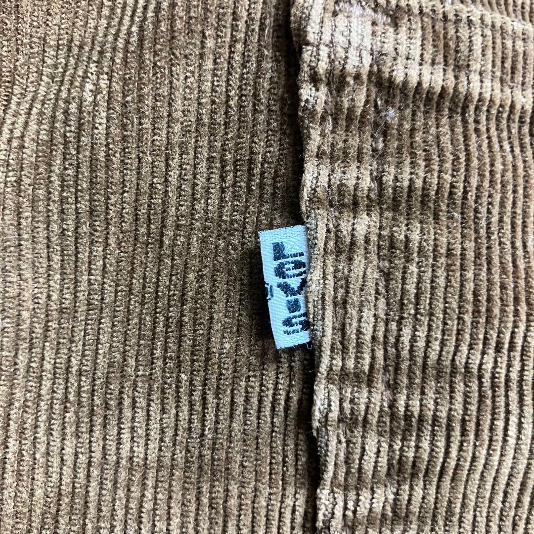 ビンテージ！70s Levi's 519 ブラウン コーデュロイ パンツ W38