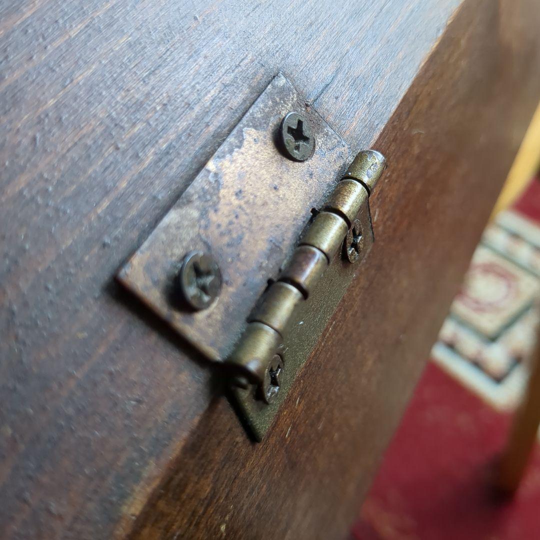 木製ブレッドボックス イマン　ブレッドケース アンティーク　ヴィンテージ