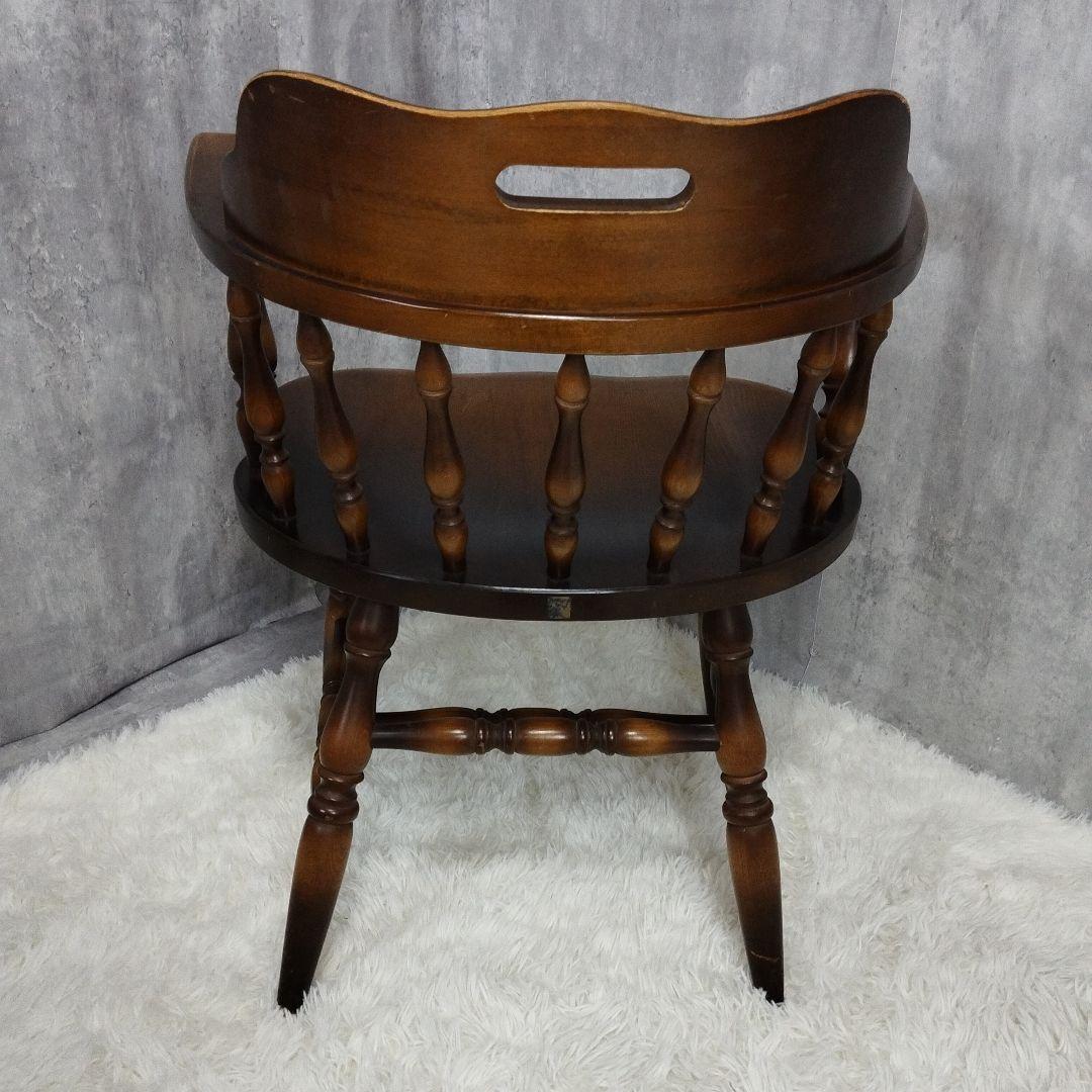 飛騨家具　キツツキ　ウィンザーアームチェア　キャプテンチェア　6脚セット①