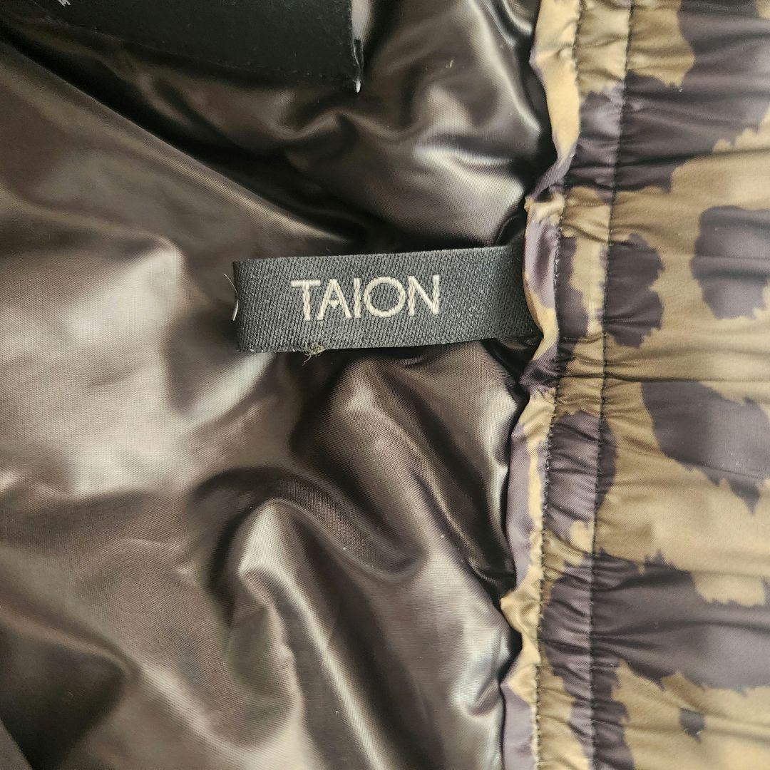 未使用　タイオン　ダウンパンツ　レオパード　ヒョウ柄2XL