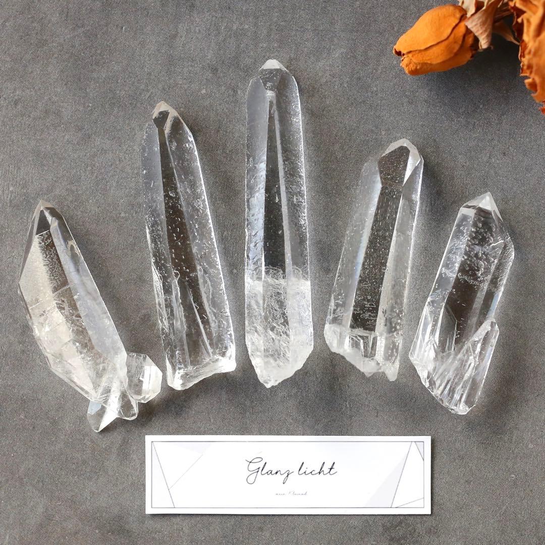 ダブルポイント ヴィジョンクォーツ 水晶 天然石 希少 鉱物 両剣水晶