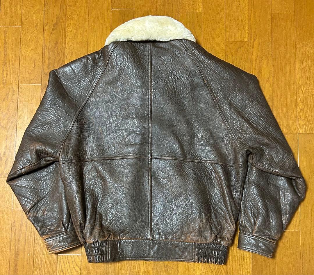 Argent Ground G-1 レザーフライトジャケット vintage