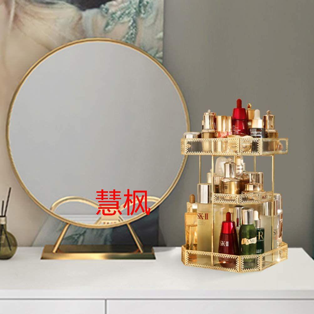おしゃれ 回転 ３６０度回転式 透明化粧品ケース コスメ収納 大容量 化粧品V