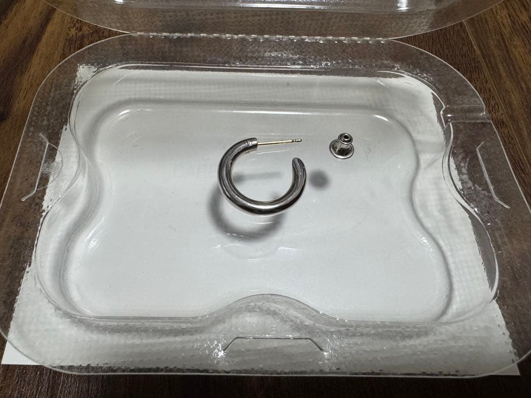 CAREERING PLACEBO 501 シルバー　ピアス(片耳用) 右耳