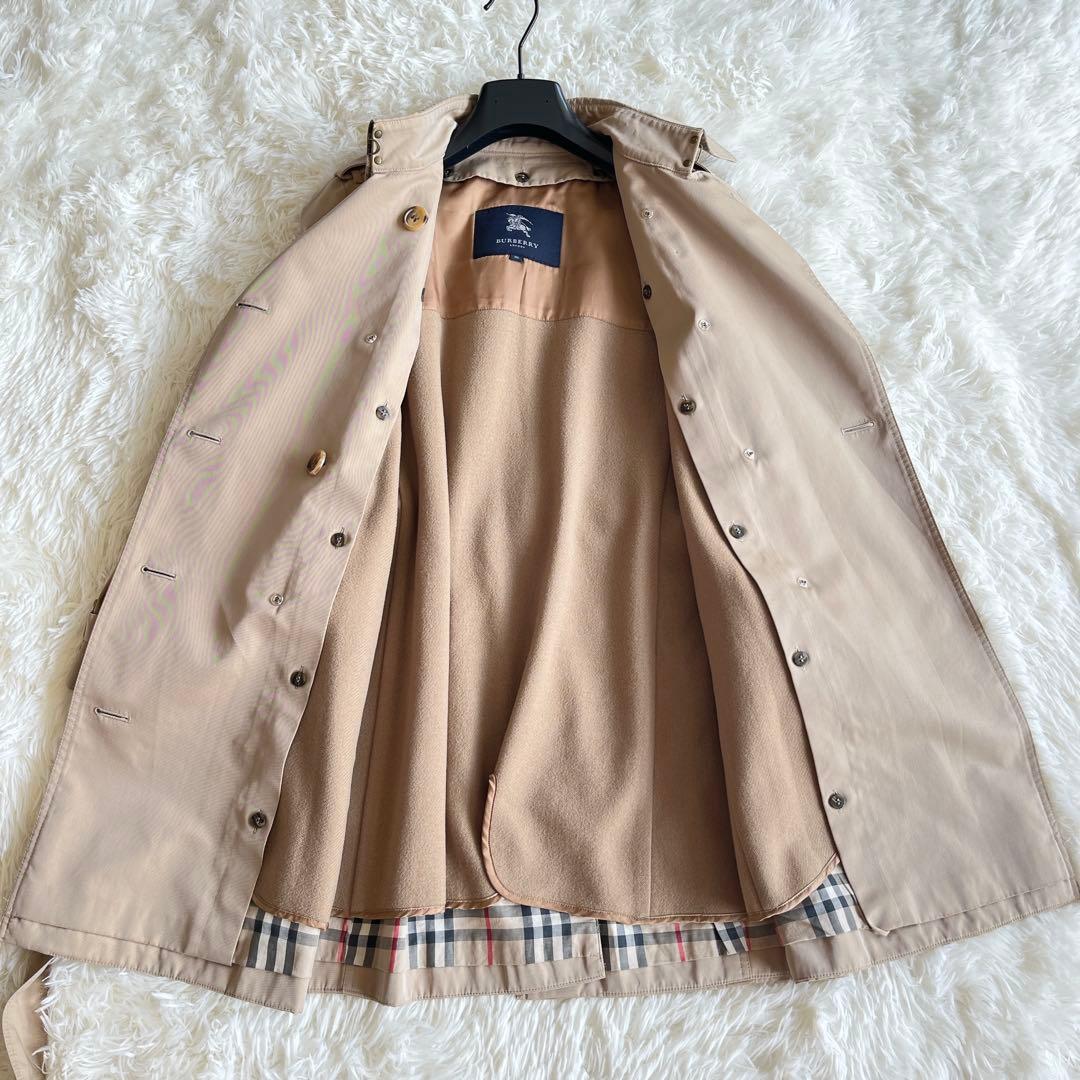 バーバリー　トレンチコート　ハニーベージュ　ライナー　ノバチェック　ベルト