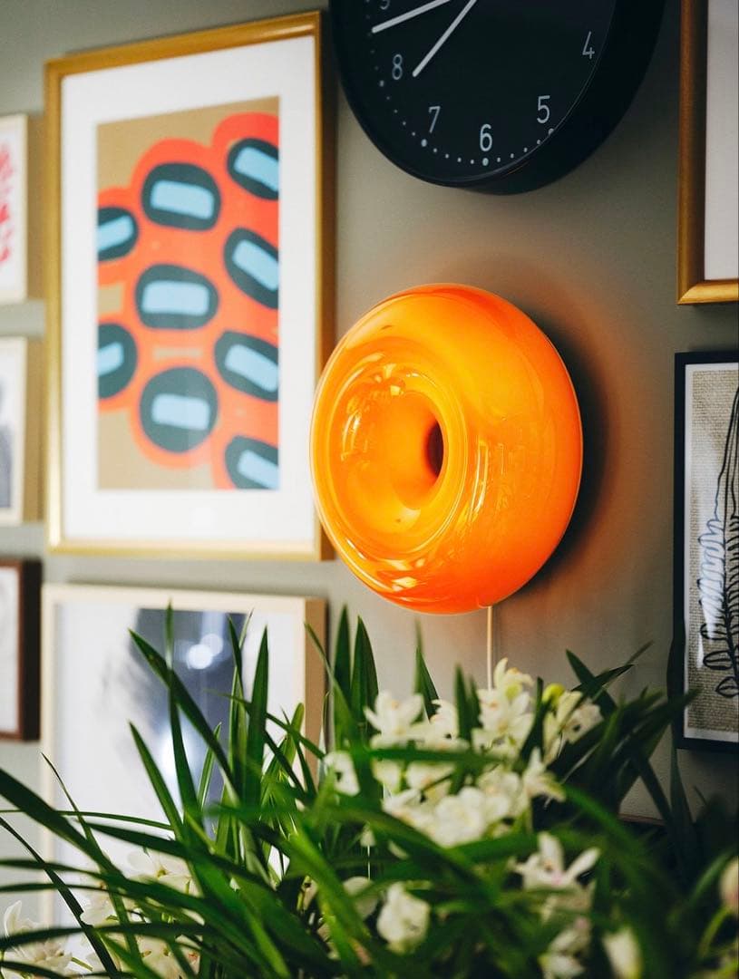 【新品】 IKEA VARMBLIXT ヴァルムブリクスト ドーナツ　ランプ