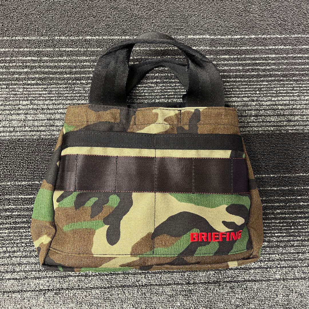 ブリーフィング　カートバッグ　希少柄　迷彩