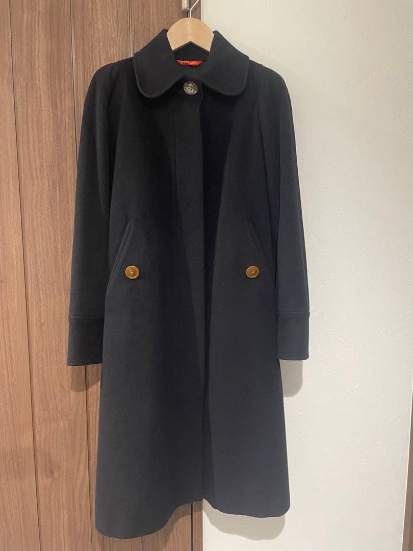 Vivienne Westwood ブラックロングコート レッドレーベル