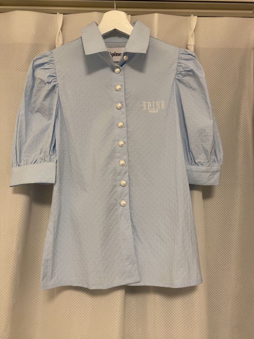 ÉPINE PARIS Pearl blouse summer ver 【美品】