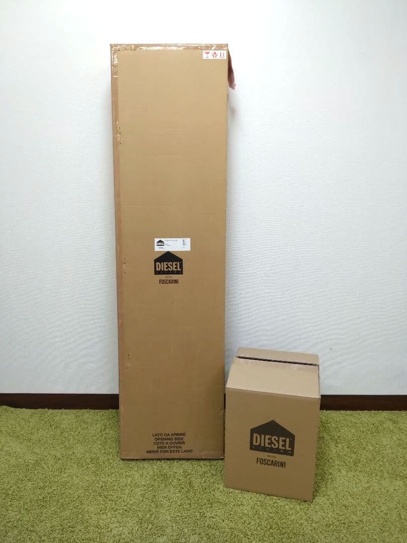 新品未使用 ディーゼル フォスカリーニ フロアランプ Fork floor