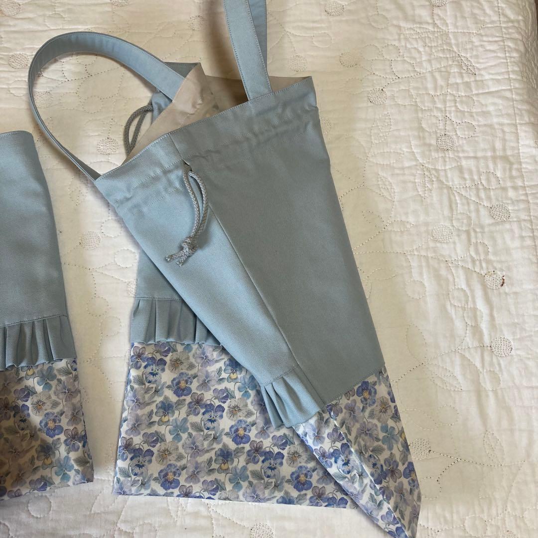 レッスンバッグ　手提げバッグ　リバティ　シンクオブミー　入園入学セット　女の子