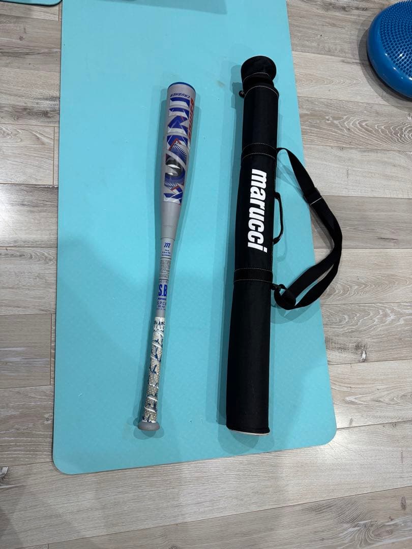 ワニクラッシャー78cm Marucci 青ワニ SB バットとケースセット