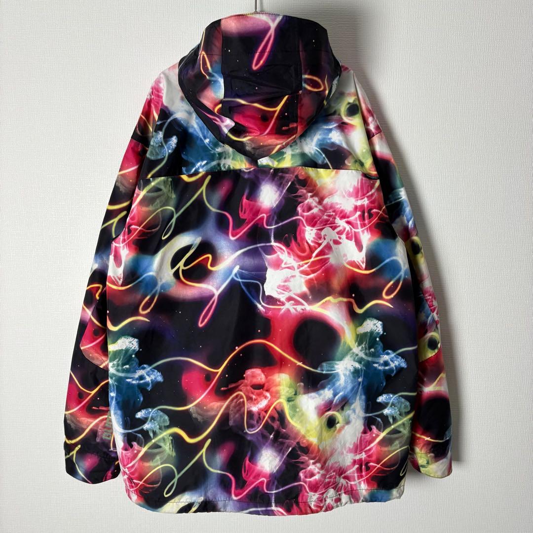 Burton × Chuck Anderson スノーボードジャケット　ネオン