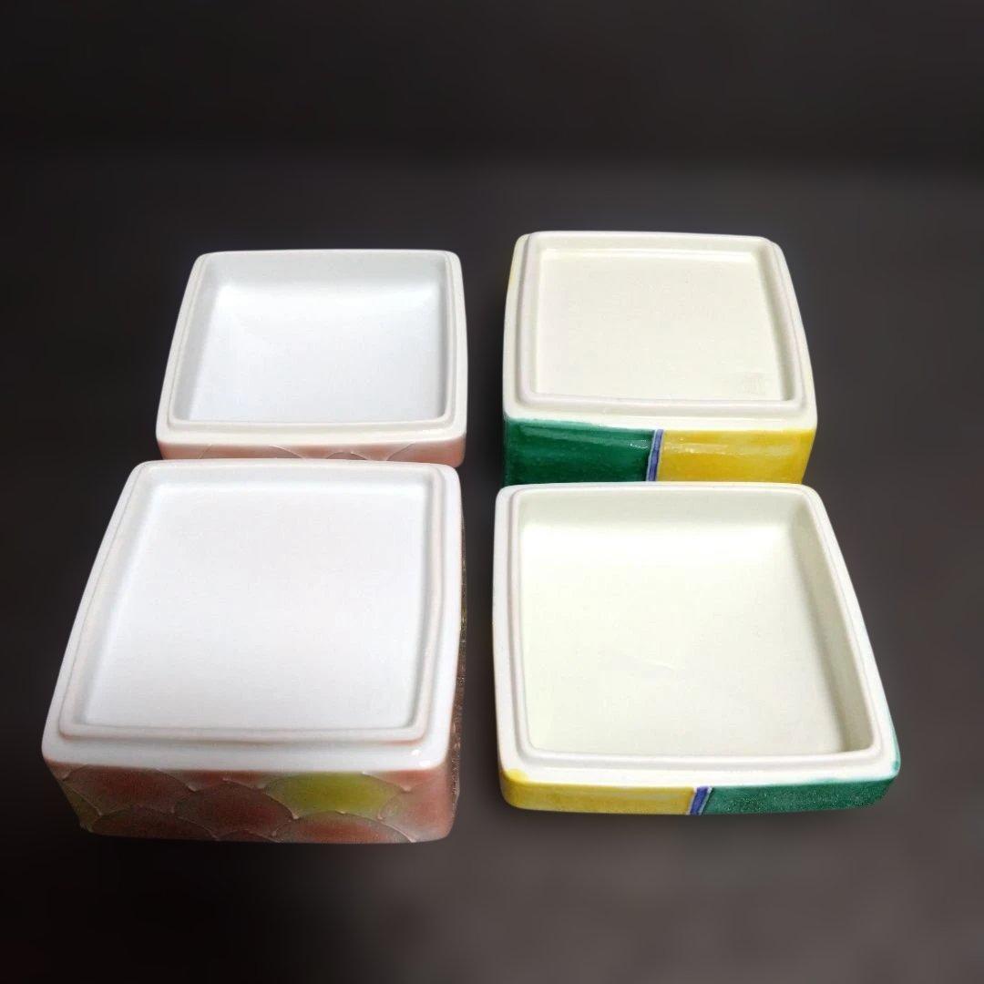 新品 有田焼 文山窯 陶箱2個　お祝い　縁起物