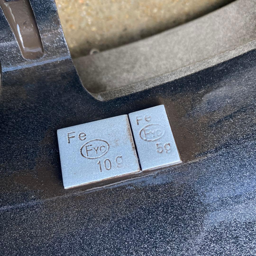 送料込み17インチアルミスタッドレス4本セット