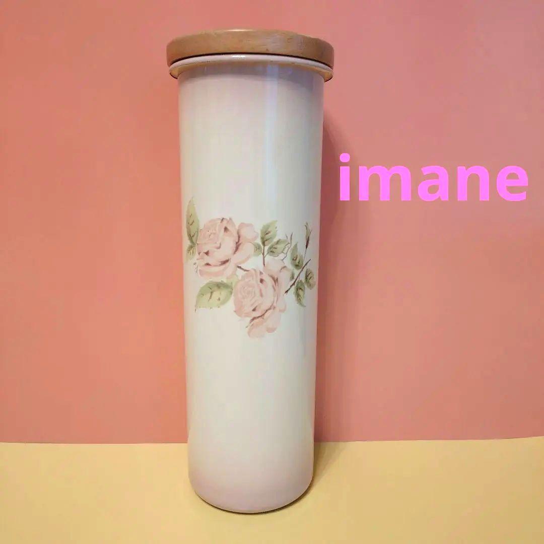 【imane イマン】 ダイアナローズ パスタポット ホーロー製 旧商品希少