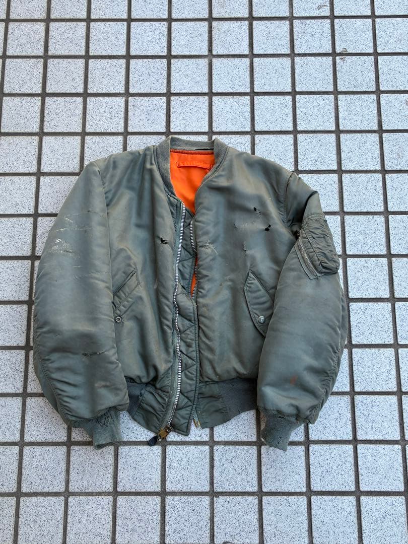 USA製　MA-1 フライトジャケット