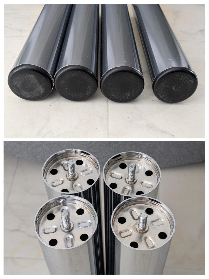 ビンテージ　ビーンズ型 リビングテーブル　クローム脚　90年代　Y2K ポップ