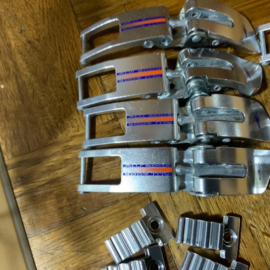 Lange スキー用金属バックルセット