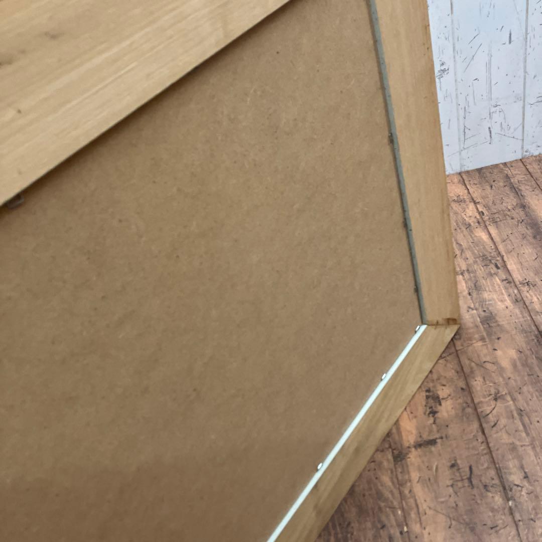 アンティーク 木製フレーム 葉っぱ リーフ柄 壁掛け鏡 ウォールミラー イタリア