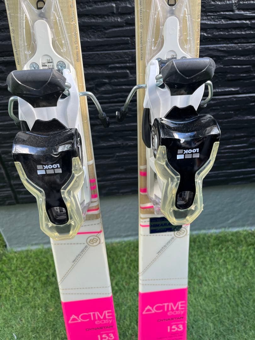 DYNASTAR レディス153カービングスキーセットポール、ビンディング付