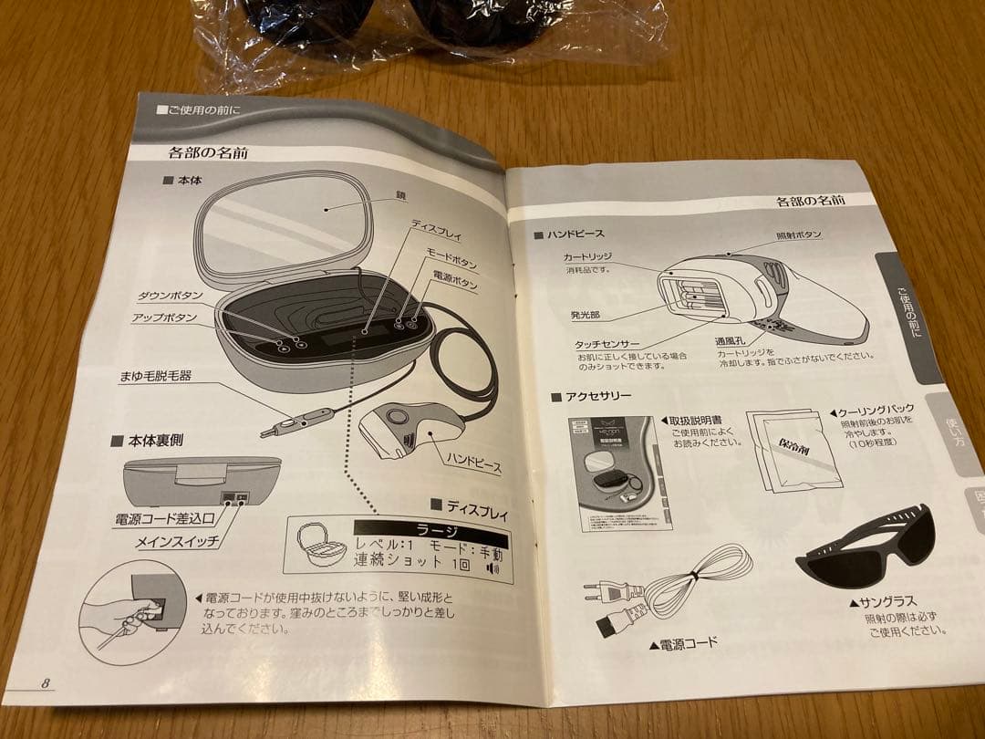 美品1回使用のみ　NIPL-2080　ケノン　フラッシュ式脱毛器　ver.6.0