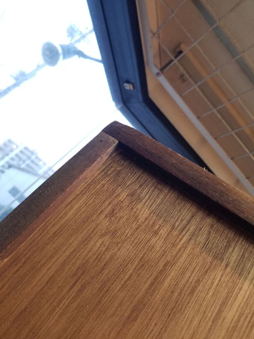 希少　1960's　ヴィンテージ　楡無垢　オープン　ラック　シェルフ　キャビネッ