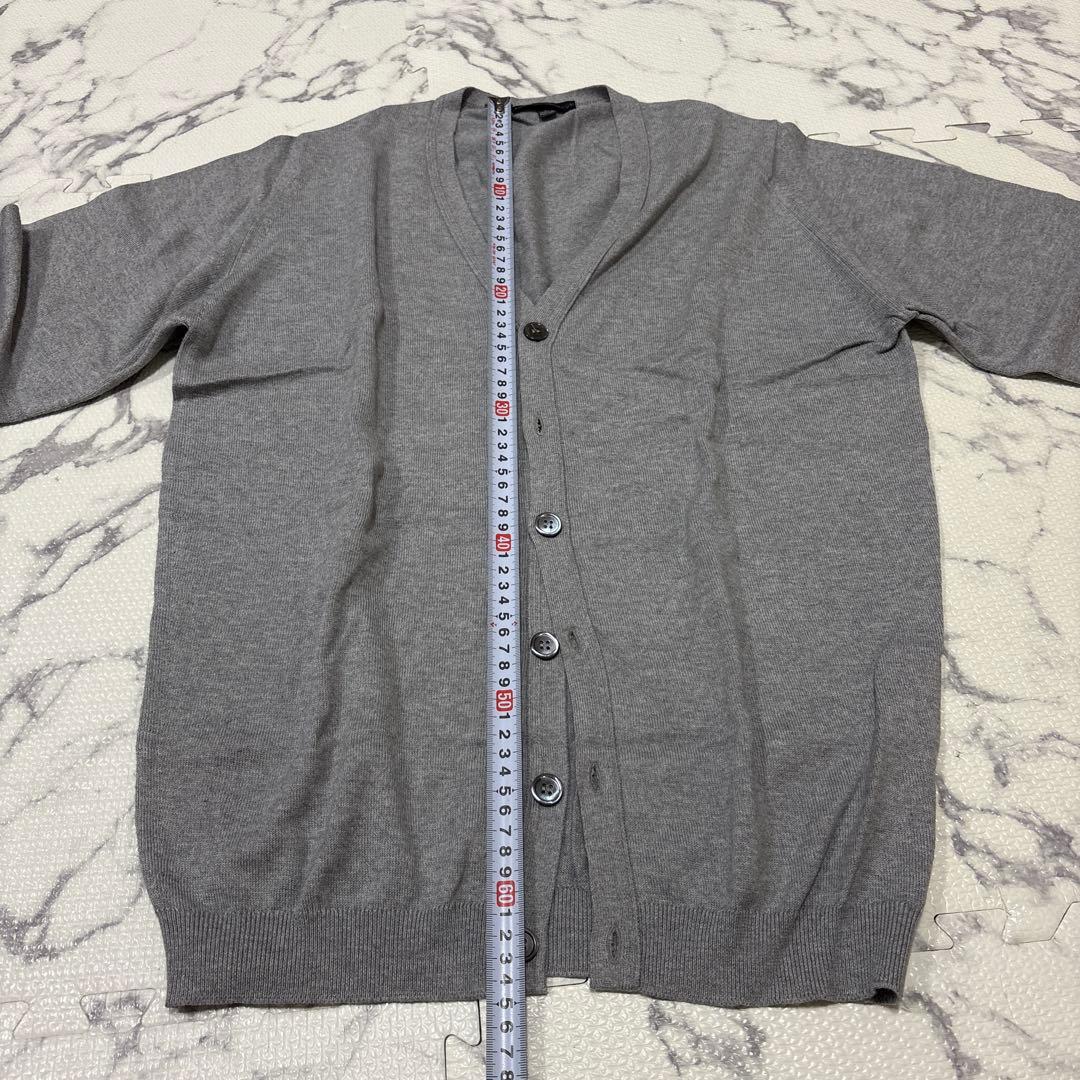 JOHN SMEDLEY グレー カーディガン サイズM〜L