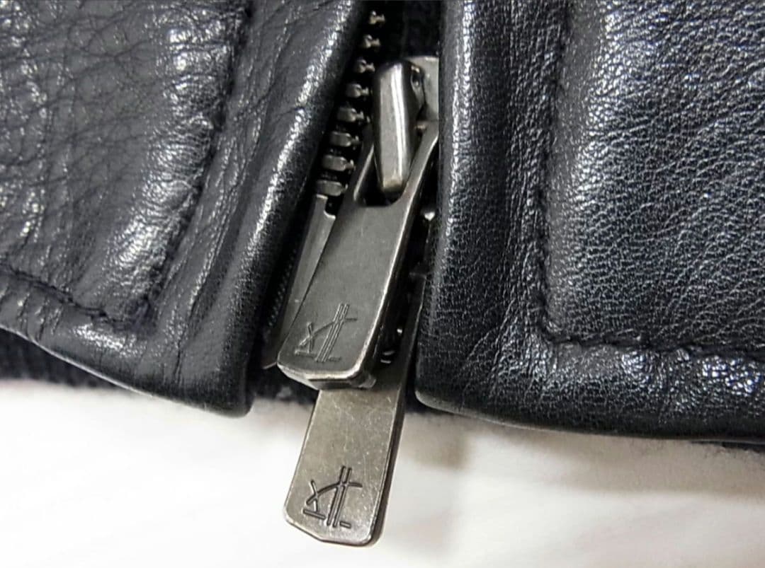 G.B. Sport ダークネイビー レザー ジャケット L