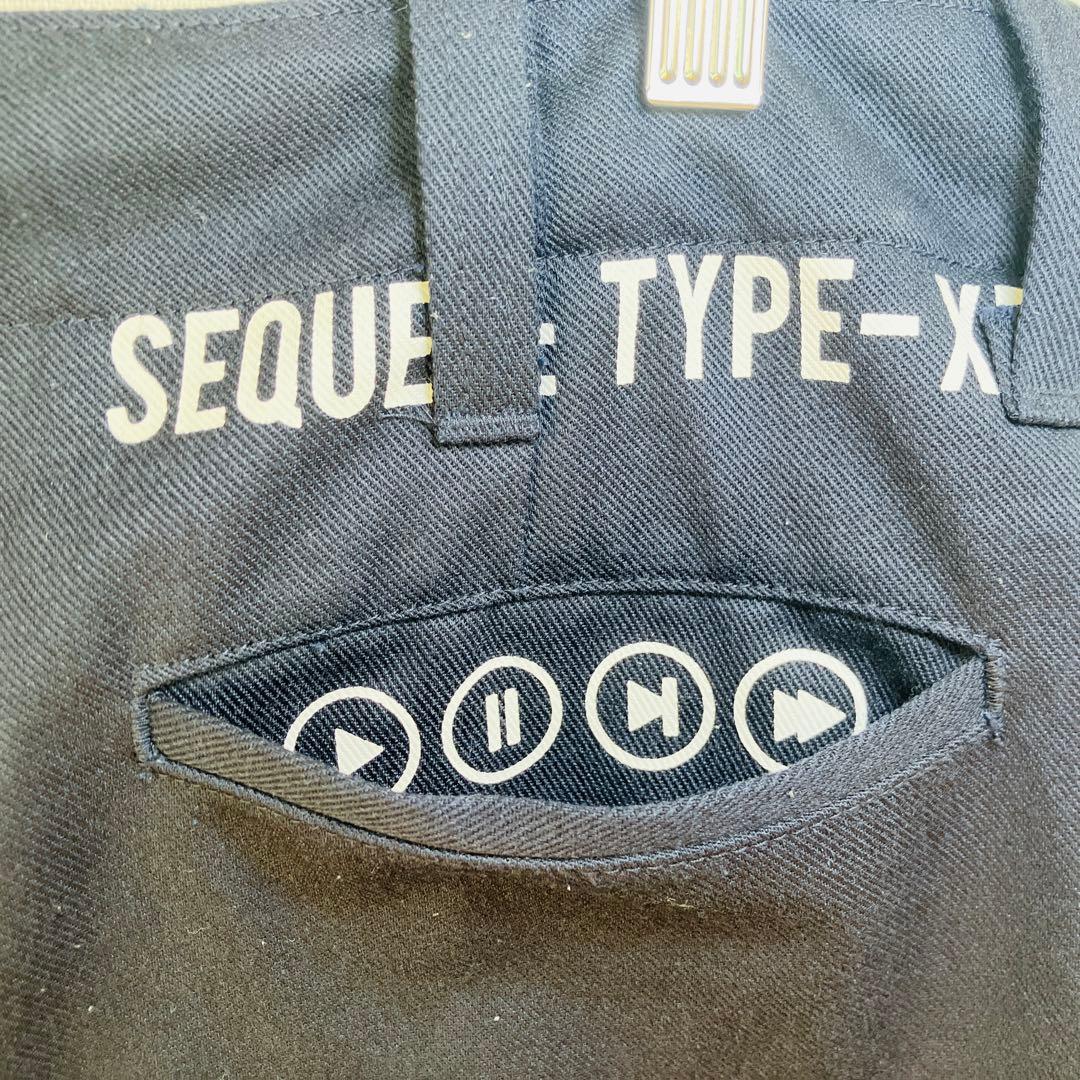 【大人気】シークエル パンツ サイズL　TYPE-X ワークカジュアル ネイビー