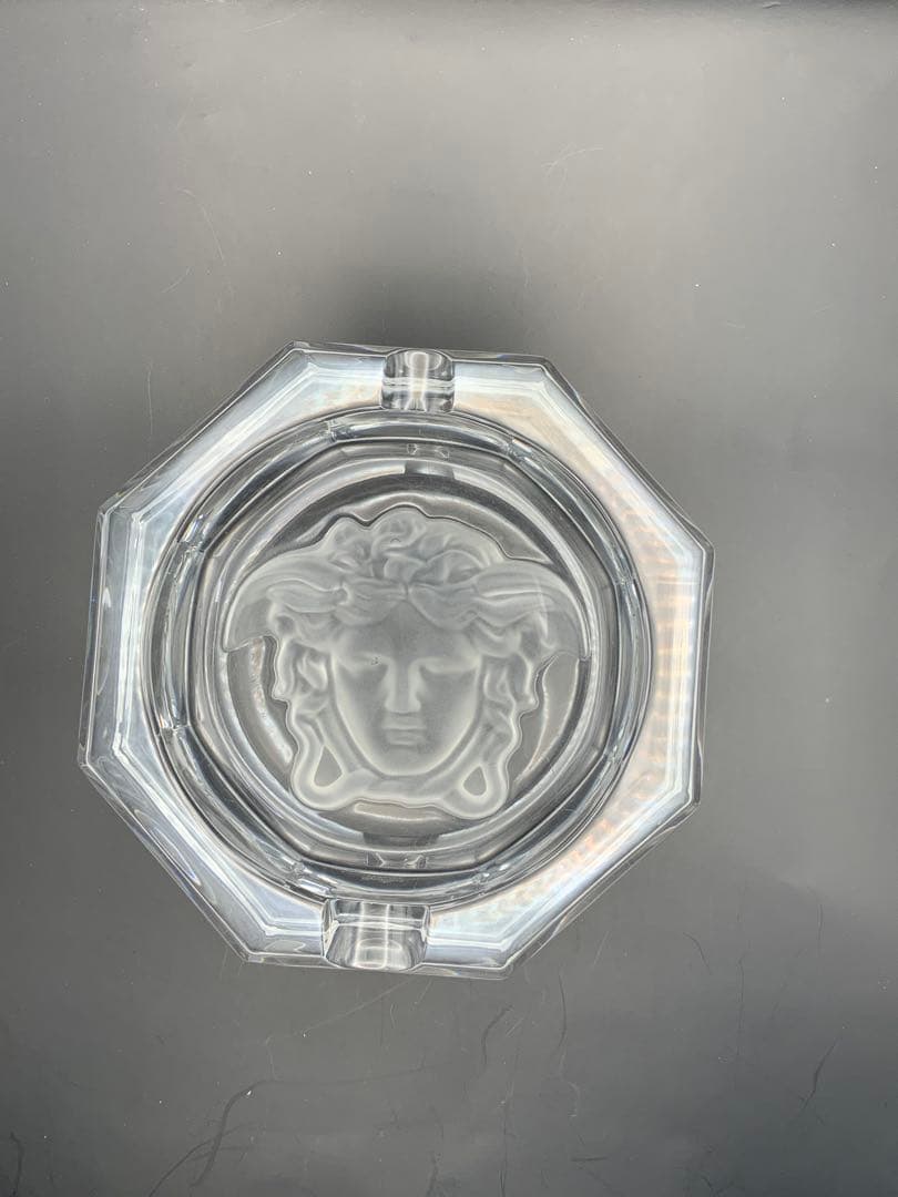 しあんさん専用ヴェルサーチ ローゼンタール 灰皿 メデューサ クリスタルガラス