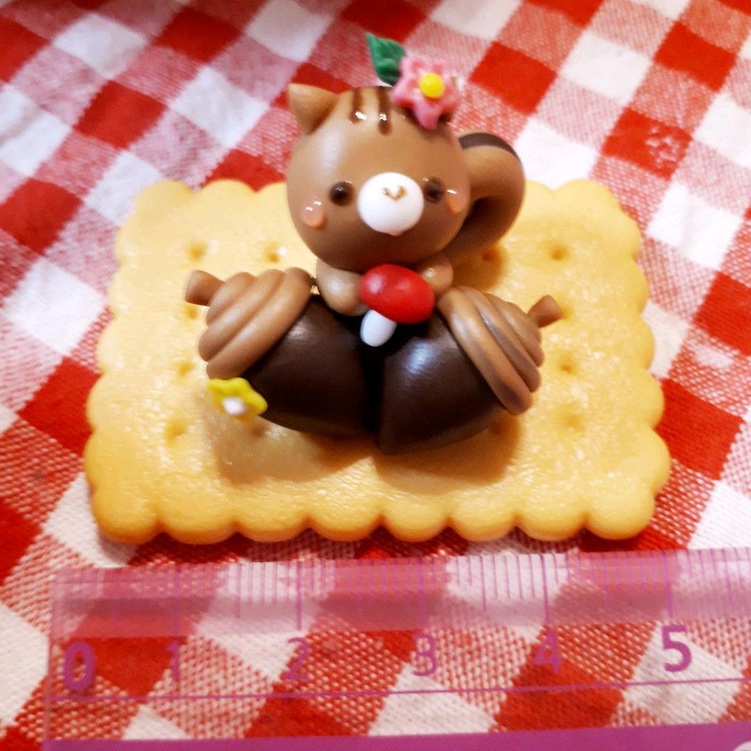 秋♪リスちゃん&どんぐり