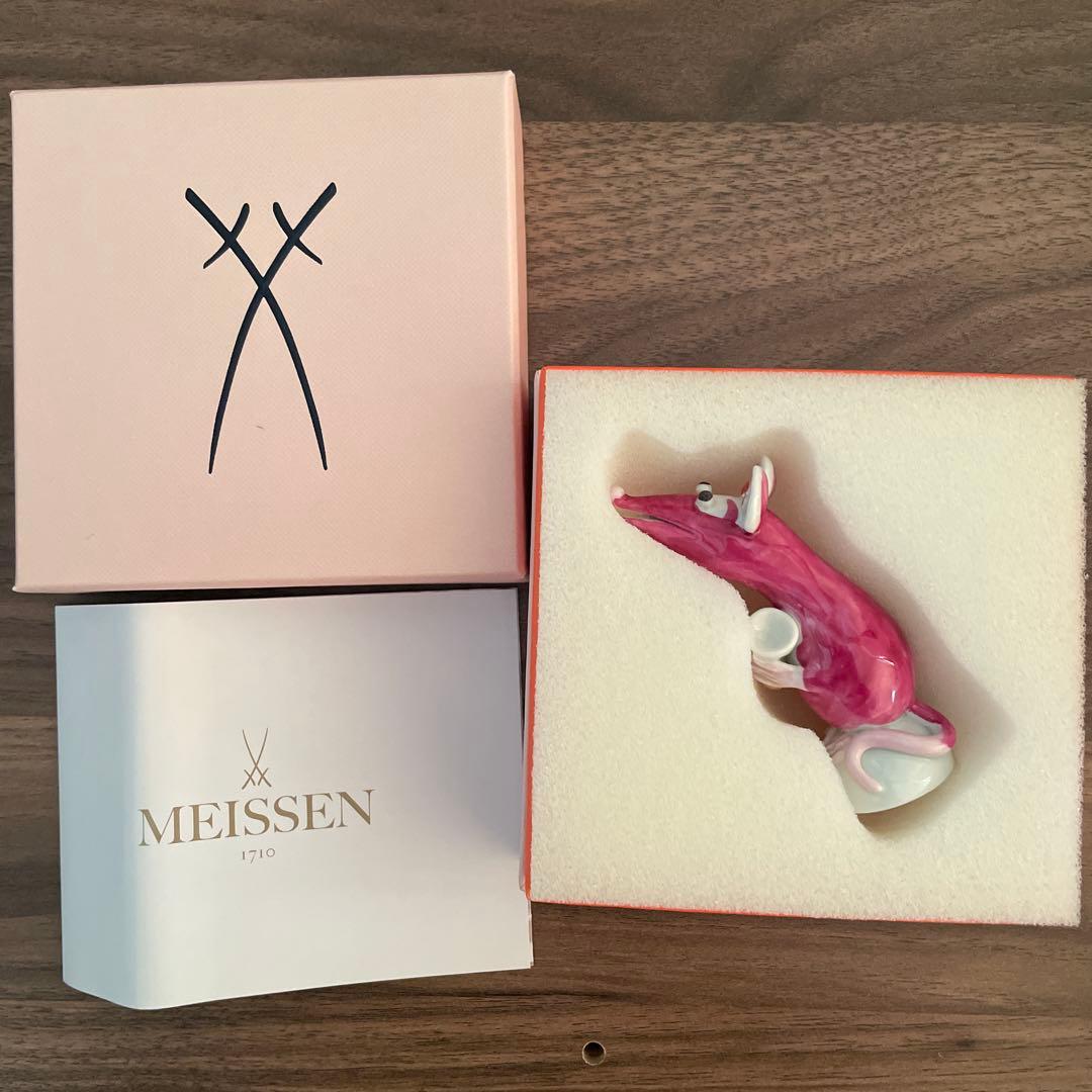 MEISSEN 干支 子 ネズミ 置物