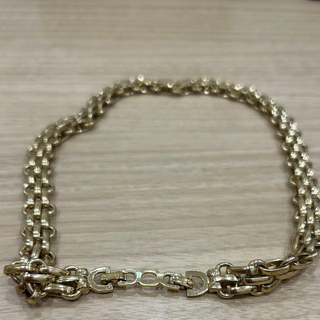 Dior 喜平ゴールドチェーンネックレス