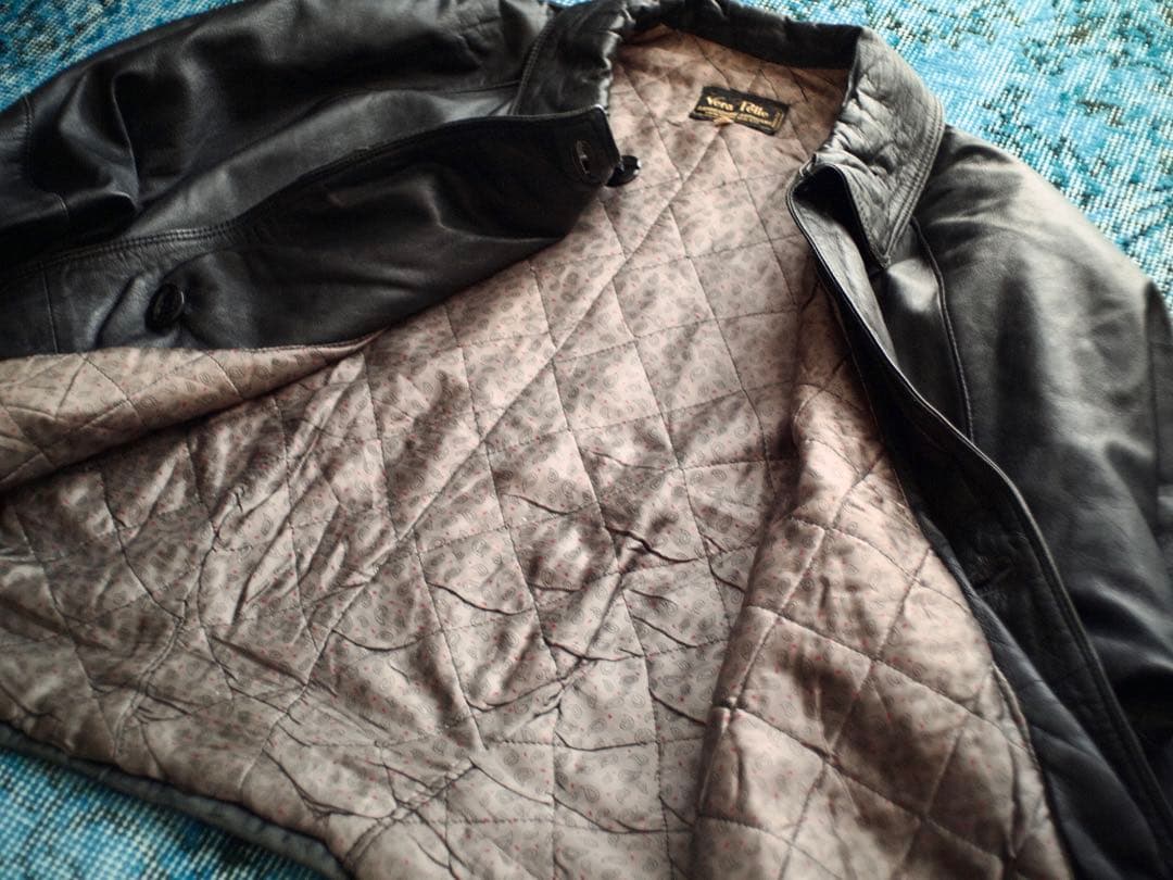 ジャケット・アウター 70s 80s ITALY design leather blouson