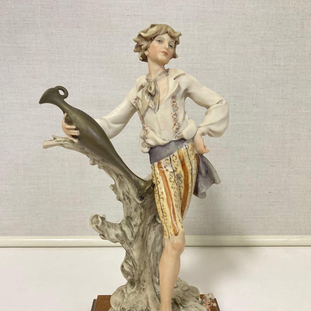 ジュゼッペアルマーニ 人形 少年 男性 置物 彫刻 レトロ ヴィンテージ