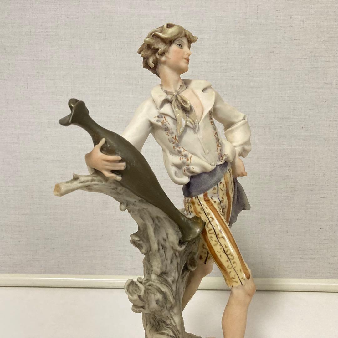 ジュゼッペアルマーニ 人形 少年 男性 置物 彫刻 レトロ ヴィンテージ