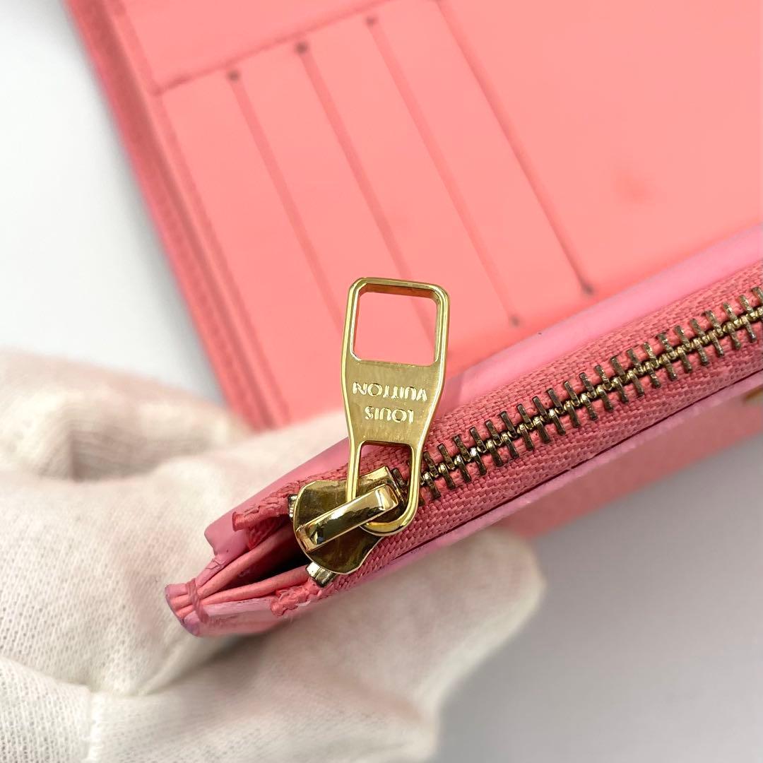 ルイヴィトン　トリヨン　ポルトフォイユ・カプシーヌ　コンパクト　三つ折り財布