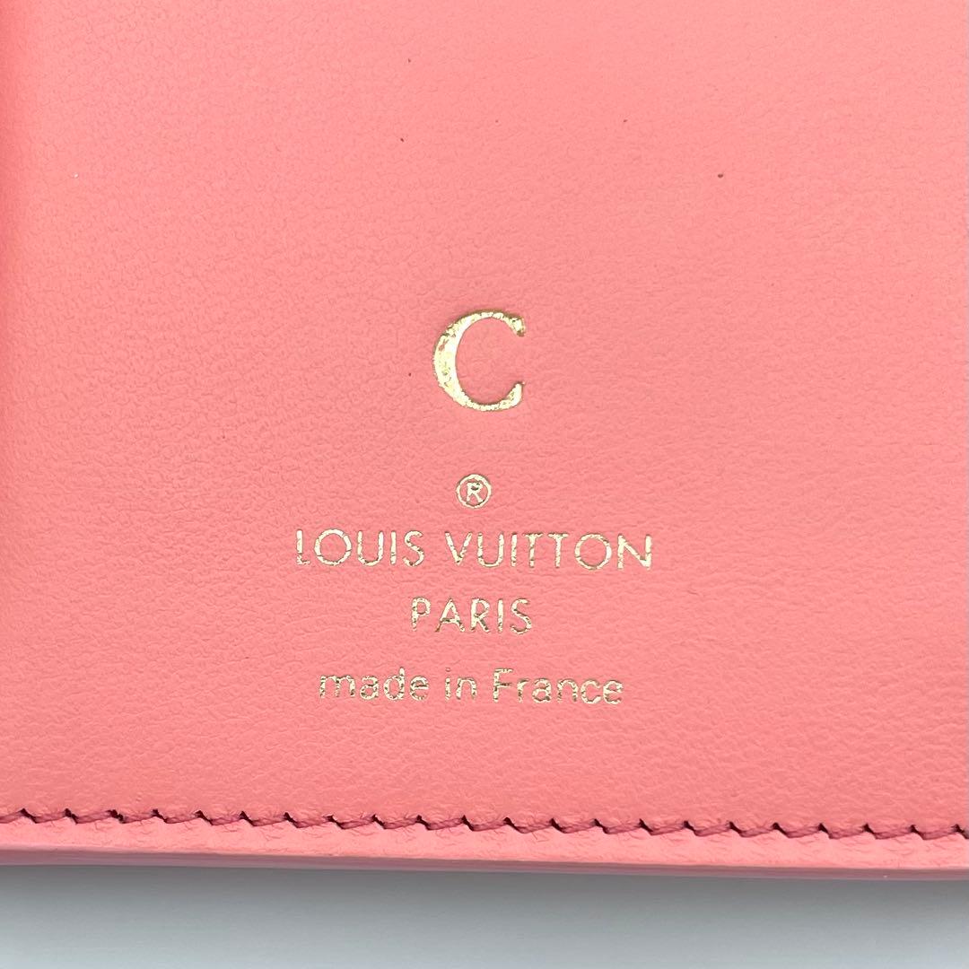 ルイヴィトン　トリヨン　ポルトフォイユ・カプシーヌ　コンパクト　三つ折り財布