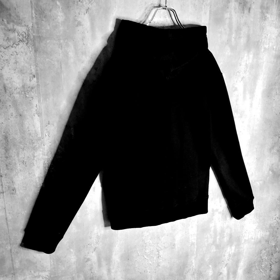 【美品】ヴァレンティノ アシンメトリー ビッグセンターVロゴ パーカー M