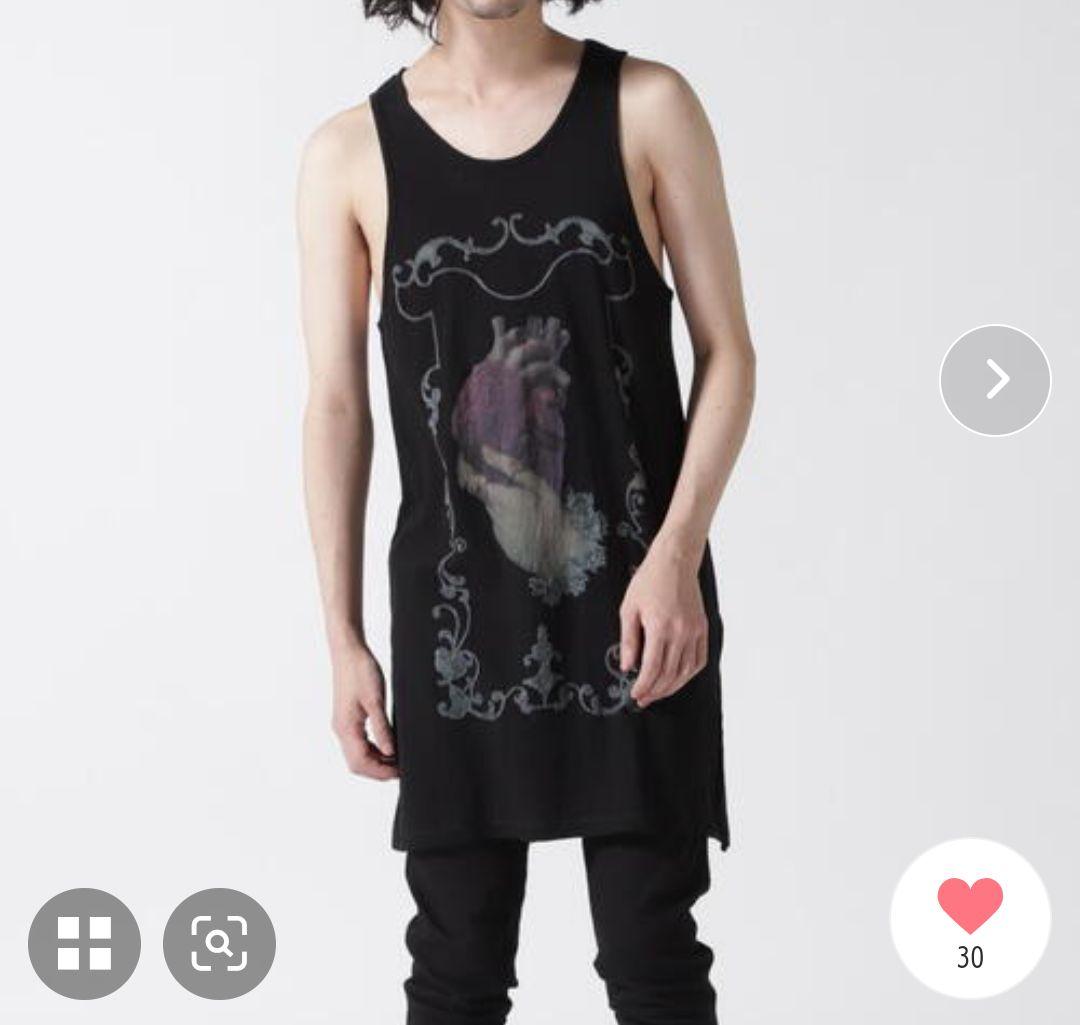 HISASHI着 SHARE SPIRIT 別注HEART HAND TANK