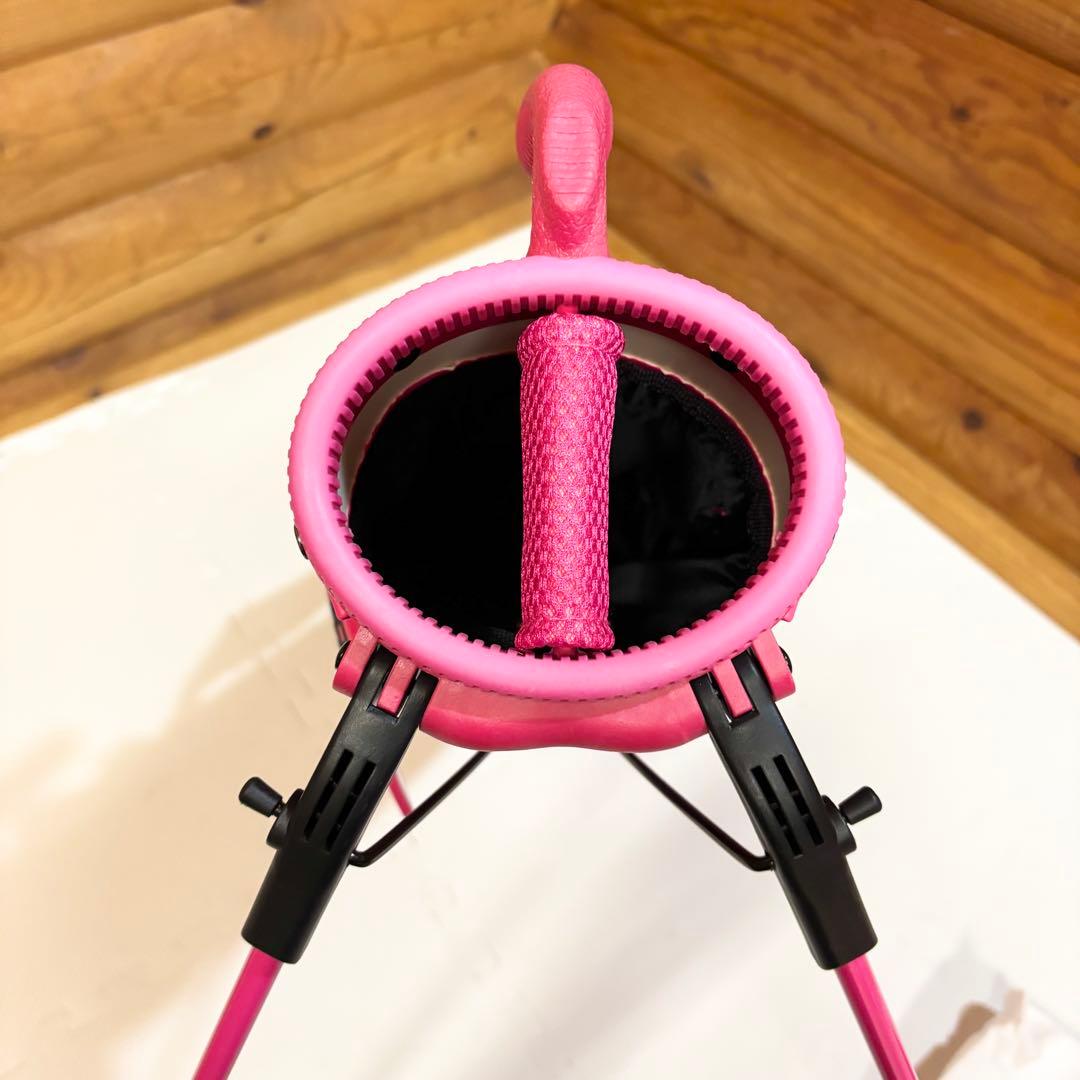 【極美品】PEARLY GATES パーリーゲイツ セルフスタンドバッグ