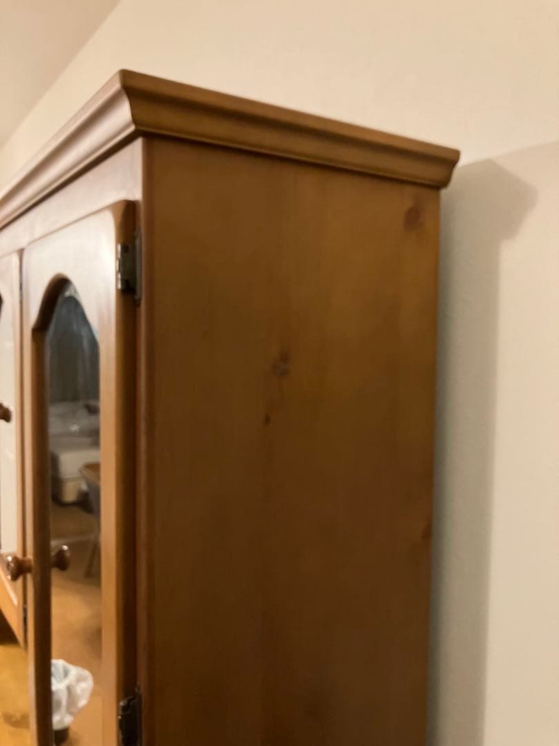 P*f様 コスガプロバンスシリーズ　食器棚　パイン無垢材　フレンチカントリー　送